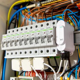 Aparat de masura trifazic Shelly 3EM Profesional releu wifi 3 canale si control contactor thumbnail